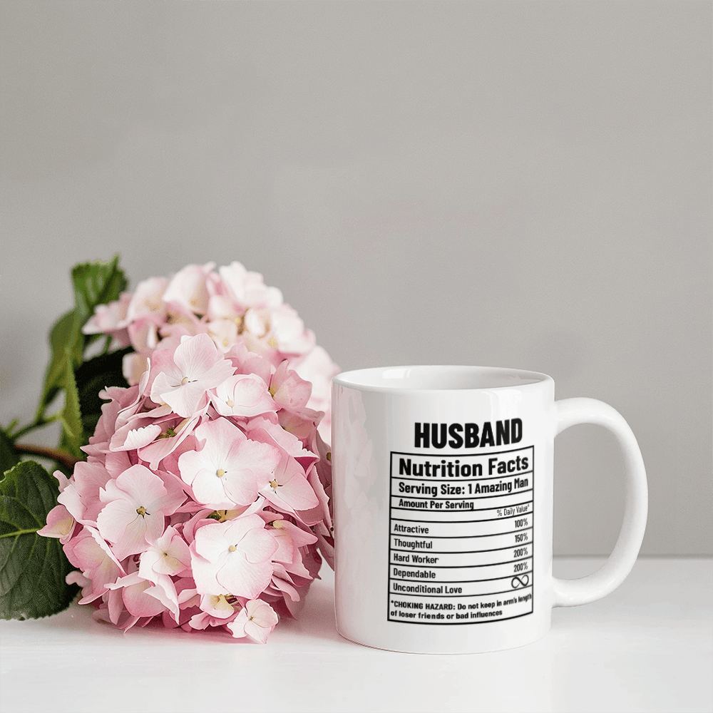 To My Husband | custom-made ceramic mug