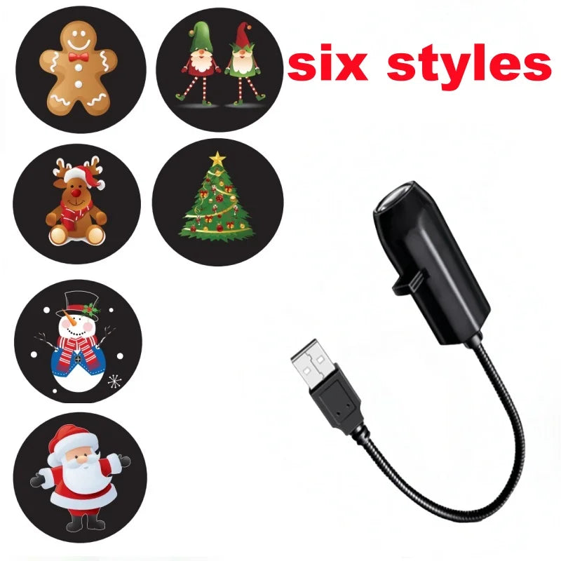 Q4 Holiday Projection Lamp – Halloween & Christmas LED Projector