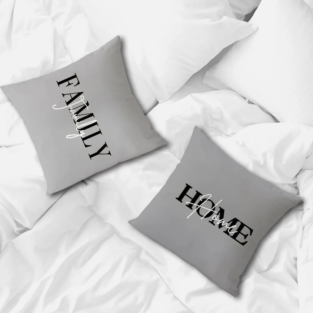 Family & Home Decorative Pillow Cover