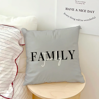 Family & Home Decorative Pillow Cover
