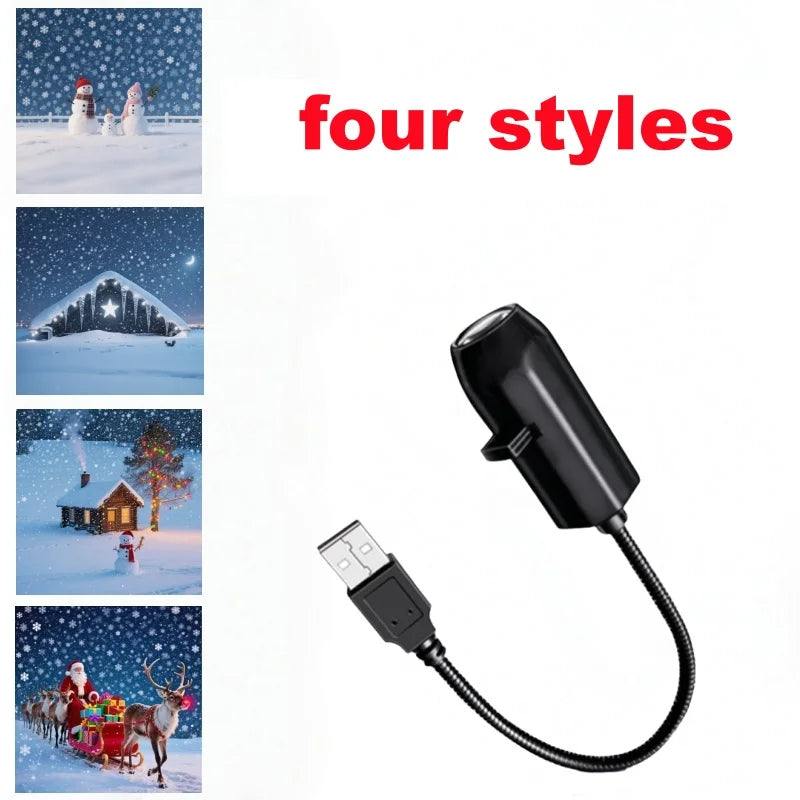 Q4 Holiday Projection Lamp – Halloween & Christmas LED Projector