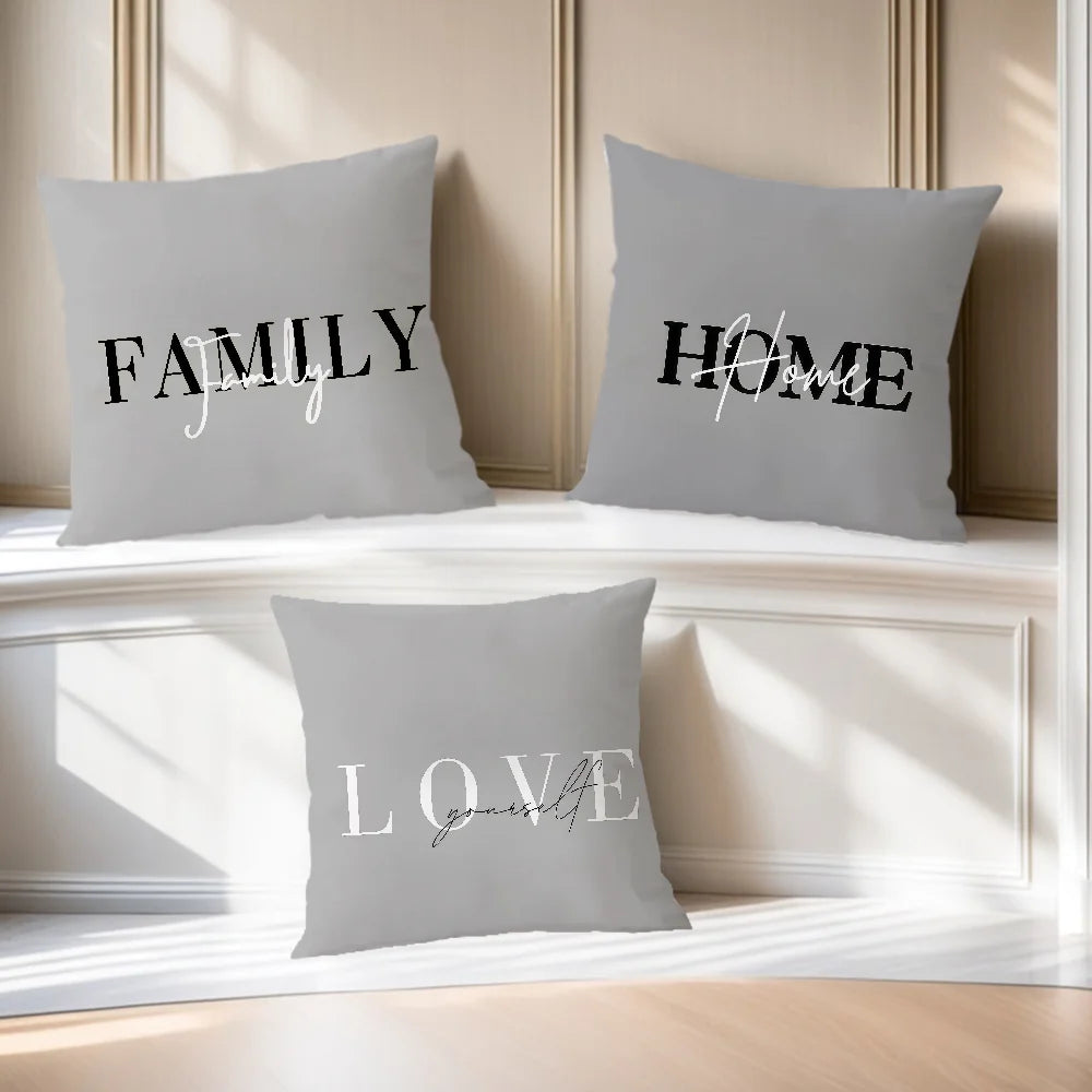 Family & Home Decorative Pillow Cover