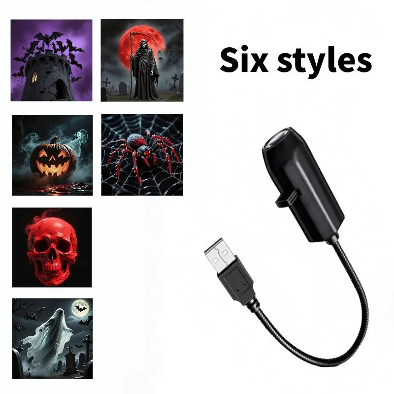 Q4 Holiday Projection Lamp – Halloween & Christmas LED Projector
