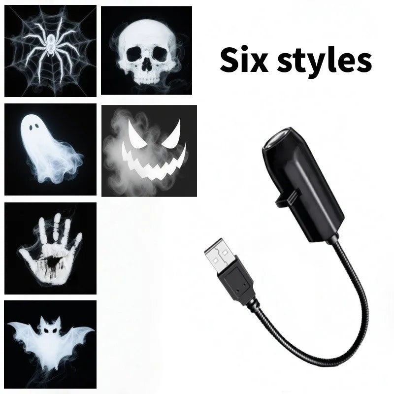 Q4 Holiday Projection Lamp – Halloween & Christmas LED Projector