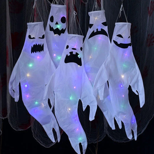 Hanging Halloween Ghost Decoration – Spooky Party & Home Décor