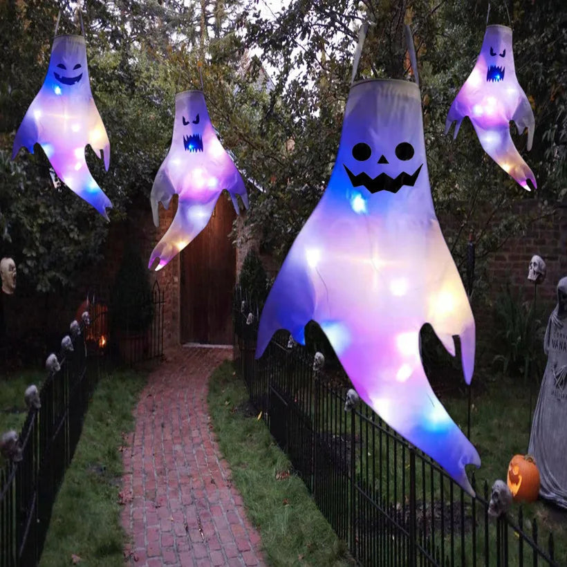 Hanging Halloween Ghost Decoration – Spooky Party & Home Décor