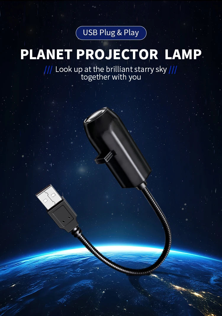 Q4 Holiday Projection Lamp – Halloween & Christmas LED Projector
