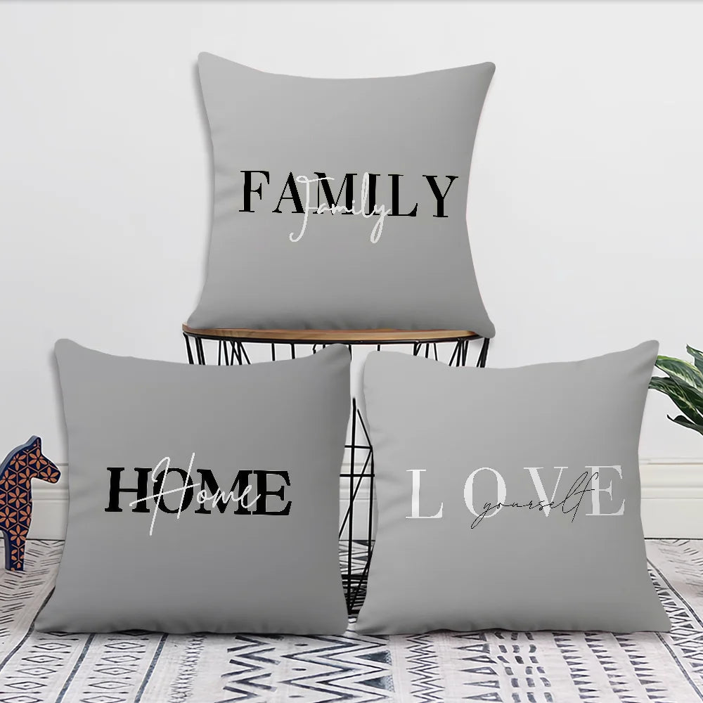 Family & Home Decorative Pillow Cover