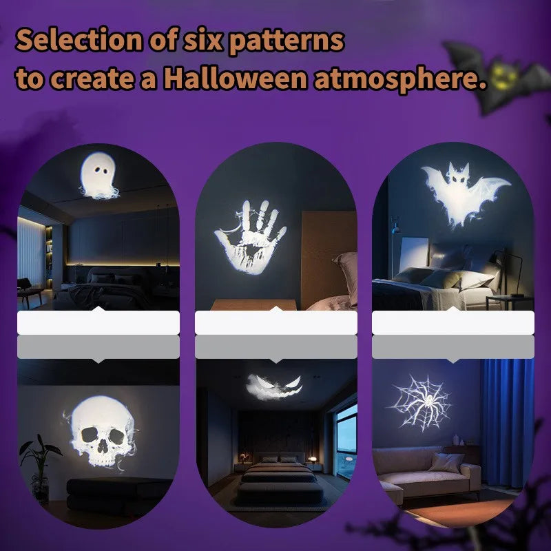 Q4 Holiday Projection Lamp – Halloween & Christmas LED Projector