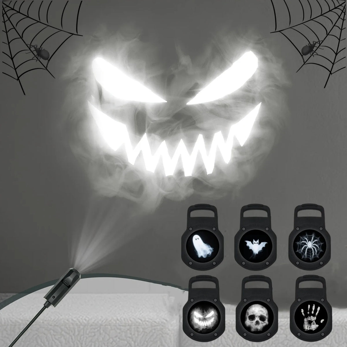 Q4 Holiday Projection Lamp – Halloween & Christmas LED Projector