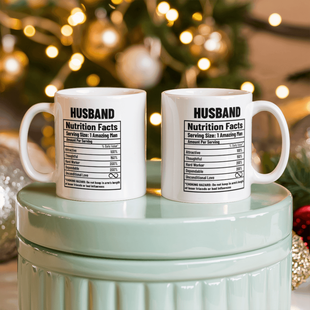 To My Husband | custom-made ceramic mug