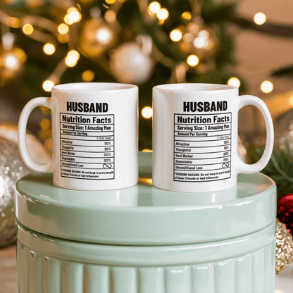 To My Husband | custom-made ceramic mug