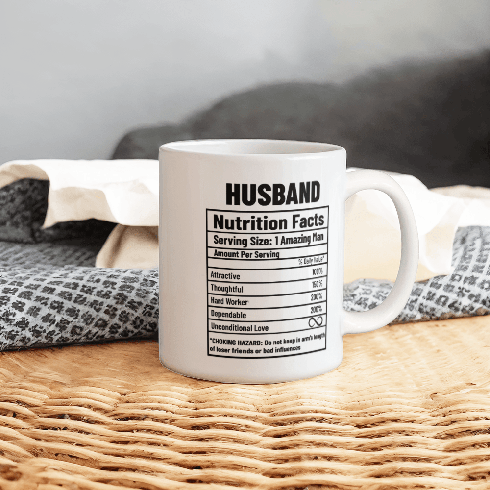 To My Husband | custom-made ceramic mug