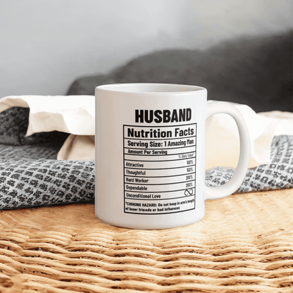 To My Husband | custom-made ceramic mug