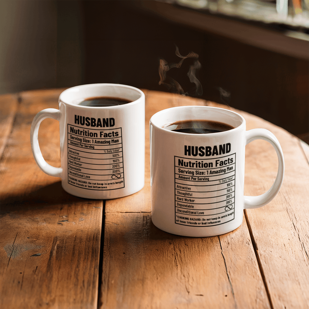 To My Husband | custom-made ceramic mug